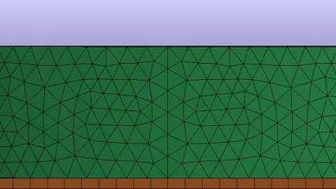 Idealized Foam Impact HIC Simulation-  4 m/s
