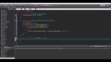 Pig Latin Java Tutorial