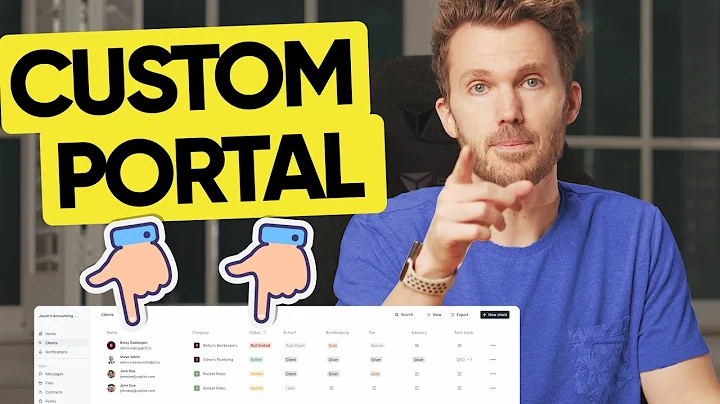 Accountants: Here's How to Build A Custom Client Portal 👀