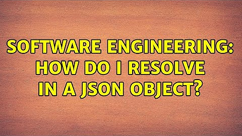 Software Engineering: How do I resolve $ref in a JSON object?
