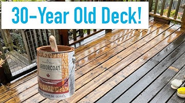 Restoring 32-Year Old Deck!