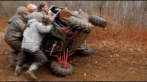 Polaris RZR  XP - Powerslide Rollover
