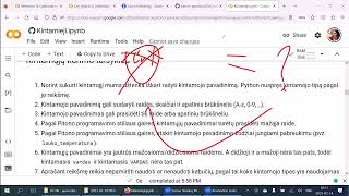 Python paskaita #2 | Kintamieji. Kitos matematinės išraiškos | 2023-02-14