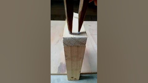 How to Hide Nail in Wood #tipsandtricks #skills #woodworking #shorts