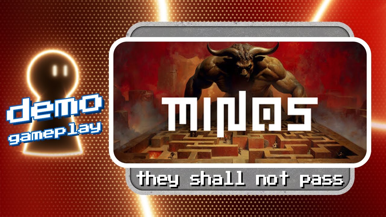 Minos [COMPLETE] demo gameplay | They shall not pass! ⚔️