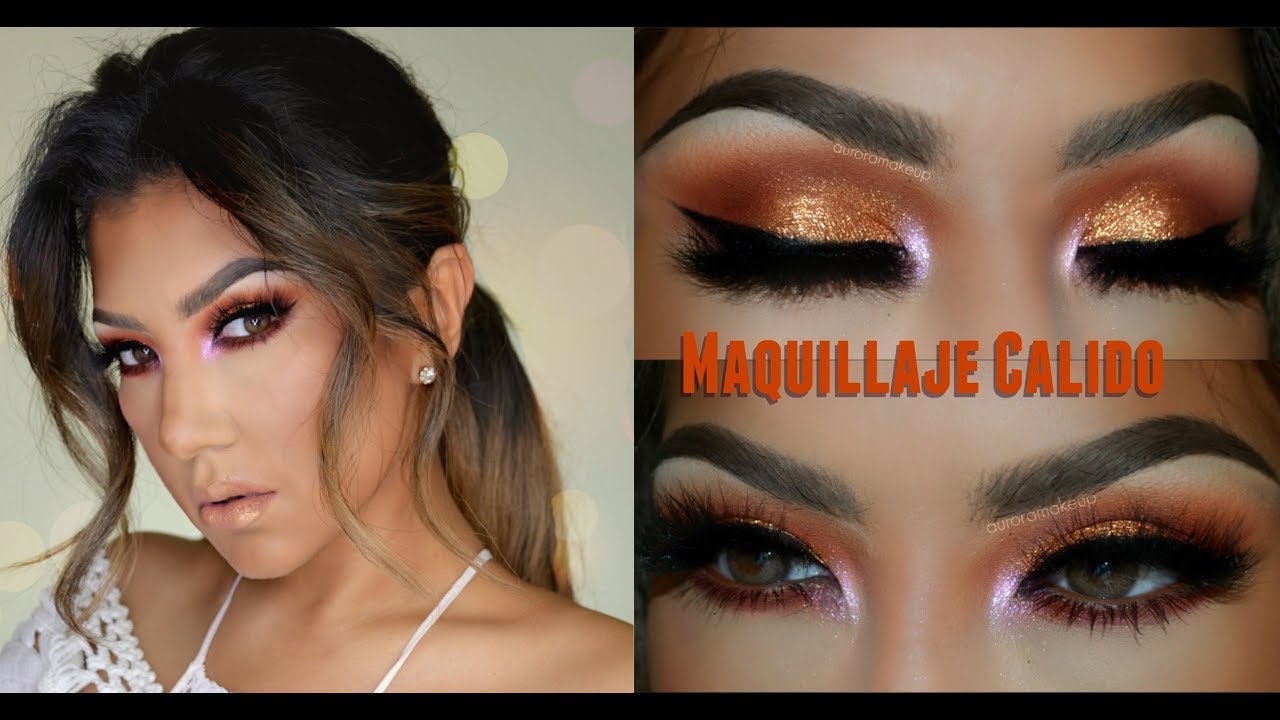 Maquillaje Calido Neutral / Warm Fall Makeup tutorial | auroramakeup
