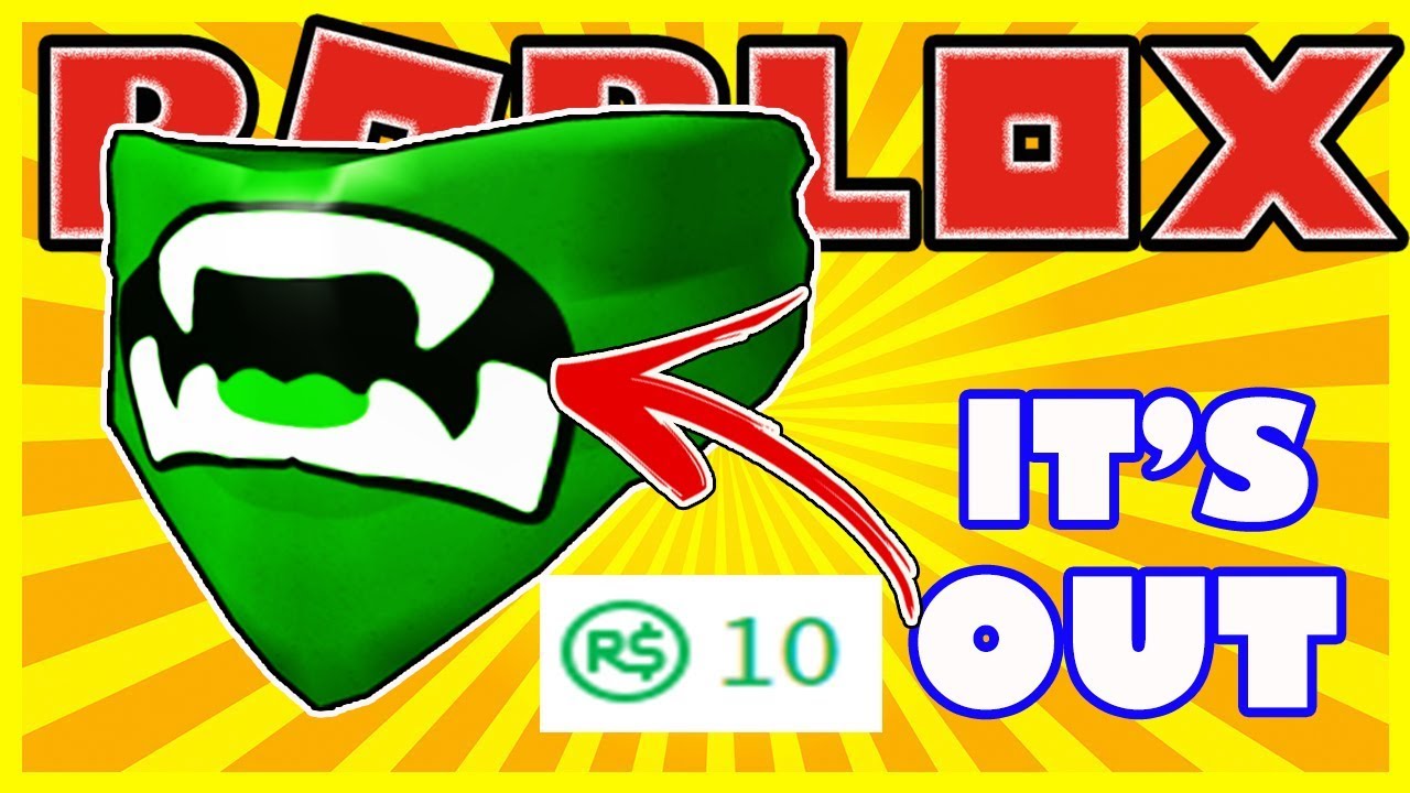 Radioactive Beast Mode Bandana For Only 10 Robux It S Out And It S Cheap Roblox Youtube - epic face bandit mask roblox