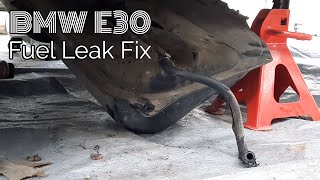 Fuel Leak Fix - BMW E30 DIY Project ep14