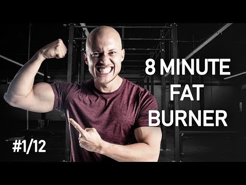 8 Minute Fat Burning Workout Part 1 | Johannes Bartl