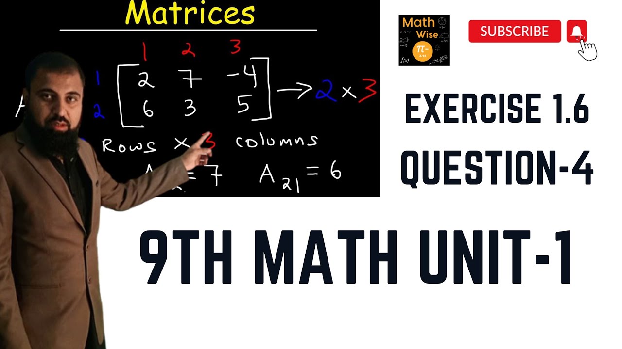 Matrix Inversion Method (Cramer's Rule) Word Problem | 9th Unit No.1 Ex ...