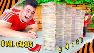 INCRÍVEL! 6.000 CARDS NO BAFO! RECORDE MUNDIAL DE BAFÃO DO FIGURITALO!