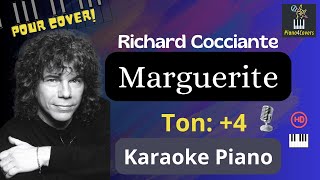 Karaoké piano Marguerite (Richard Cocciante) Ton +4