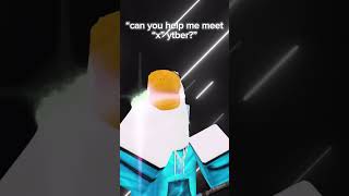 POV: You meet a fan ingame #roblox #tsb #shorts