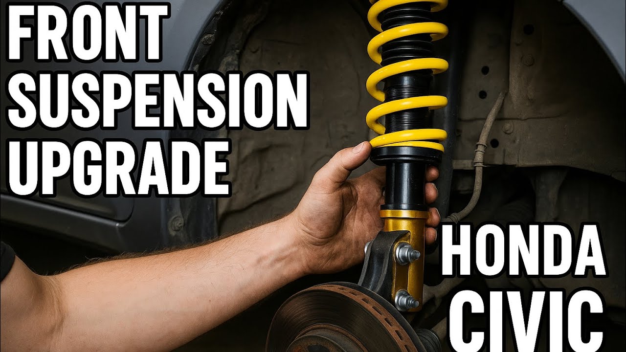 How to Install the Honda civic Front Suspension and total cost - YouTube