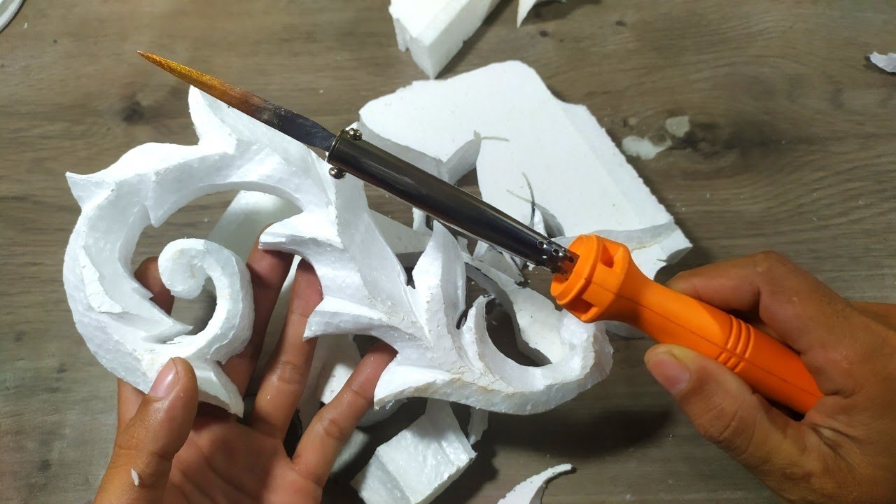 Cara membuat pisau solder untuk pemotong Styrofoam | How to make soldering iron foam cutter