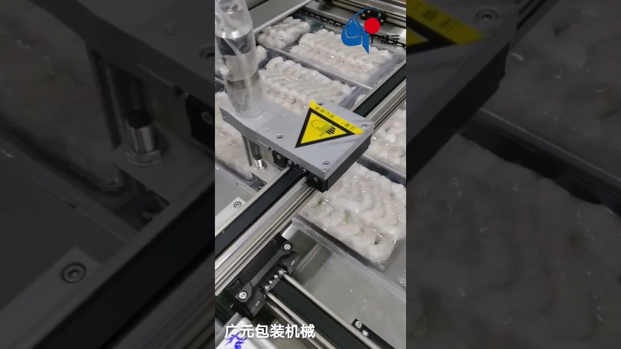 Customer site：Southeast Asia Shrimp Thermoforming vacuum packaging machine processing line