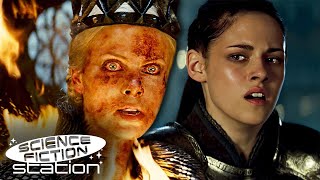 Snow White Vs. The Evil Queen Snow White & The Huntsman 2012 Science Fiction Station