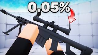 I Got The NEW RAREST Sniper Skin In Rivals..