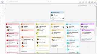 Floating Navigation Menu in Team Chart screenshot 4