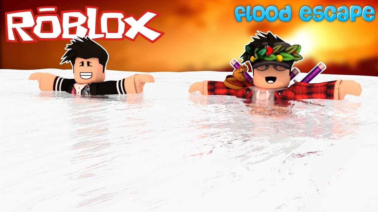 O Novo Flood Escape No Roblox Youtube - roblox o gigante quer me comer roblox escape room youtube