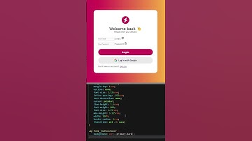 Create a Clean and Modern CSS Form Design | CSS form | @codebrowser   #coding #form