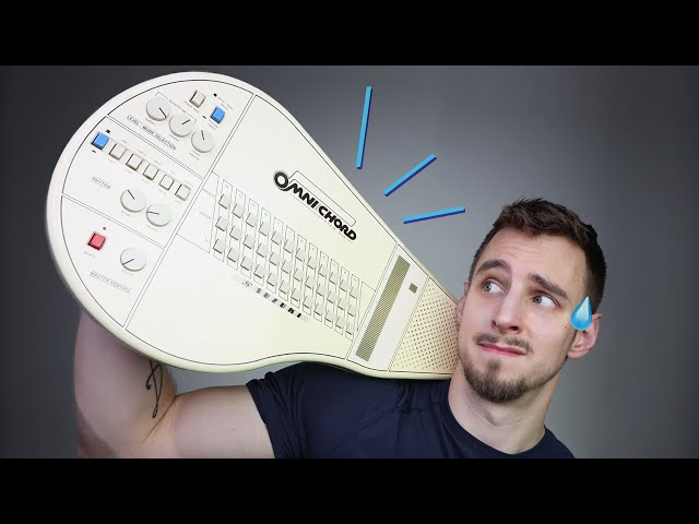 I bought an Omnichord on Ebay but does it work? - YouTube