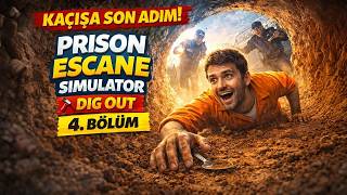 Tünel Sonunda Açıldı! Kaçış Planı Gerçek Oluyor - Prison Escape Simulator: Dig Out 4. Bölüm