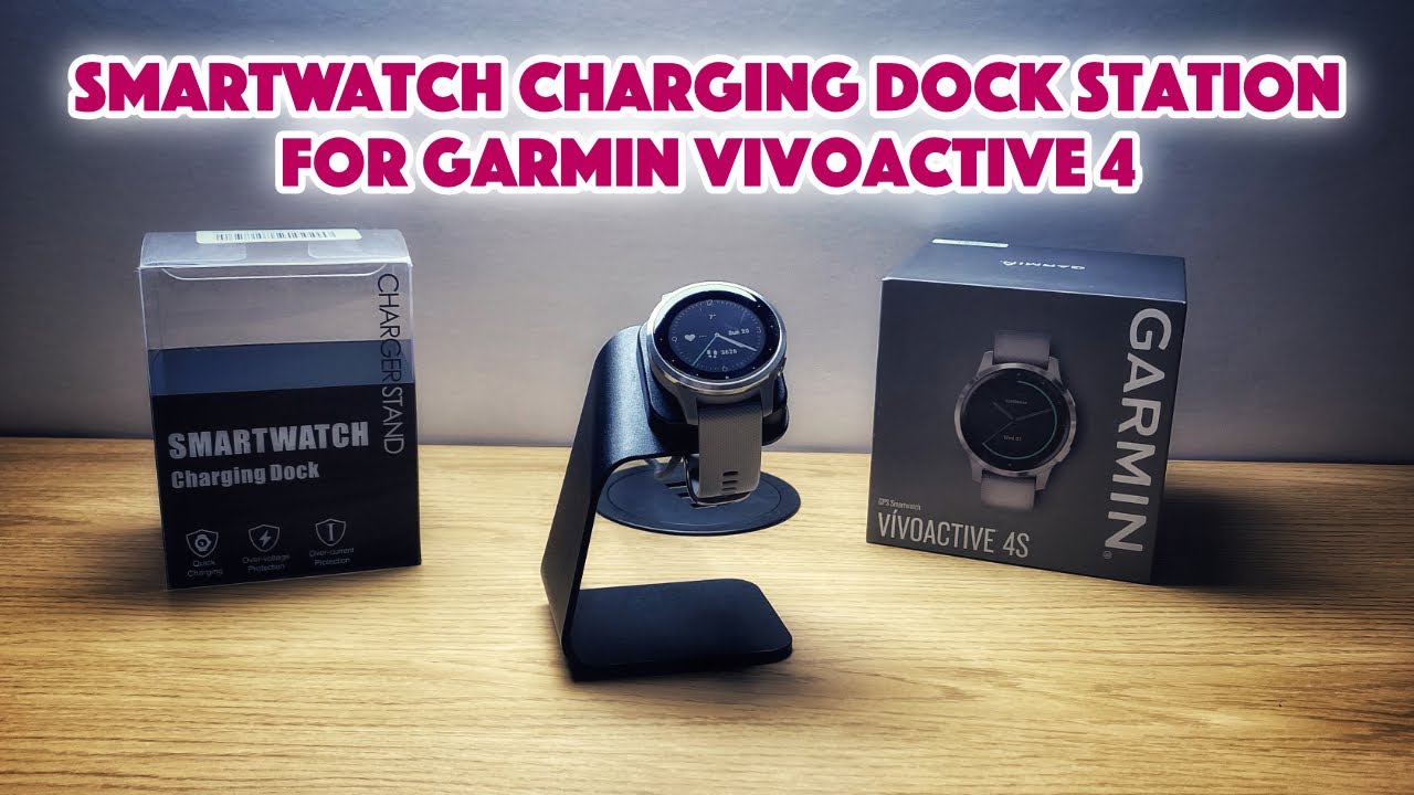 garmin vivoactive 4 charging