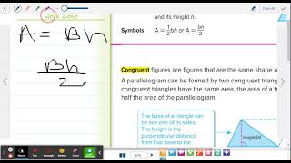 Celebrity Ch. 9 Lesson 2-Area of Triangles Wealth