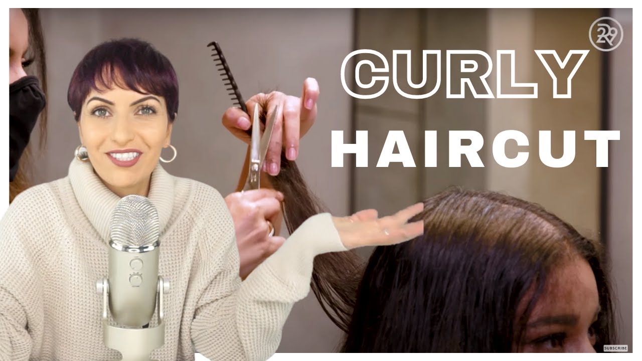 HAIRDRESSER REACTS I Got A Cut To Restore My Damaged Curls Hair Me