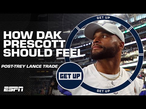 How dak prescott should feel about the trey lance trade + hard knocks episode 3️⃣ recap | get up