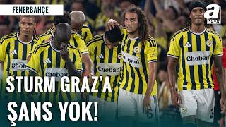Fenerbahçe, Sturm Graz'ı Yıldızlarıyla Devirdi! (Fenerbahçe 2-0 Sturm Graz)