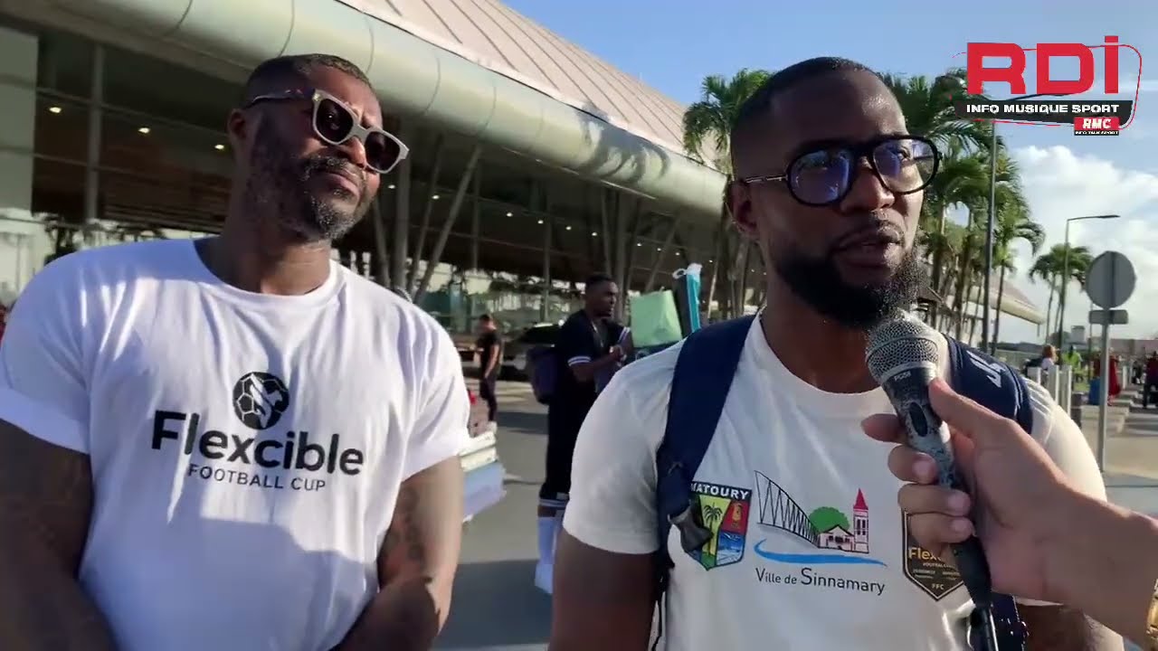 Flexcible Cup 2022 arrivée de Djibril Cissé en Guyane