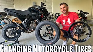 How To Change Your Own Motorcycle Tires