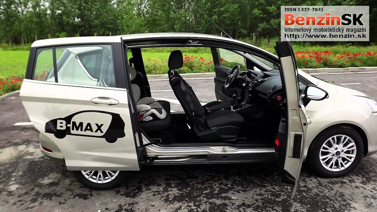 Test Automobilu Ford B Max 1 5 Tdci Youtube