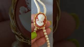 Камеи- застежки для бус  #украшения #jewelry vintage
