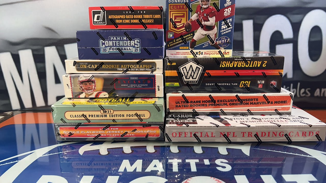 2021 Football 10 Box Case Break Website Mixer #17: Encased, Playbook, Contenders and more!