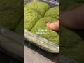 発酵不要。レンチンで作れる抹茶米粉パン。
