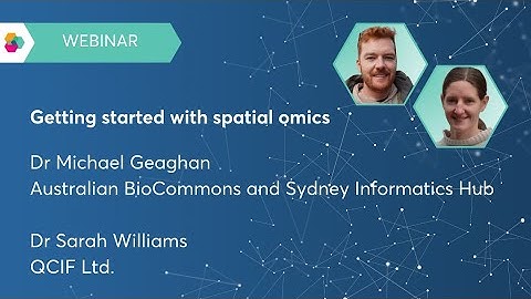 Getting started with spatial omics
