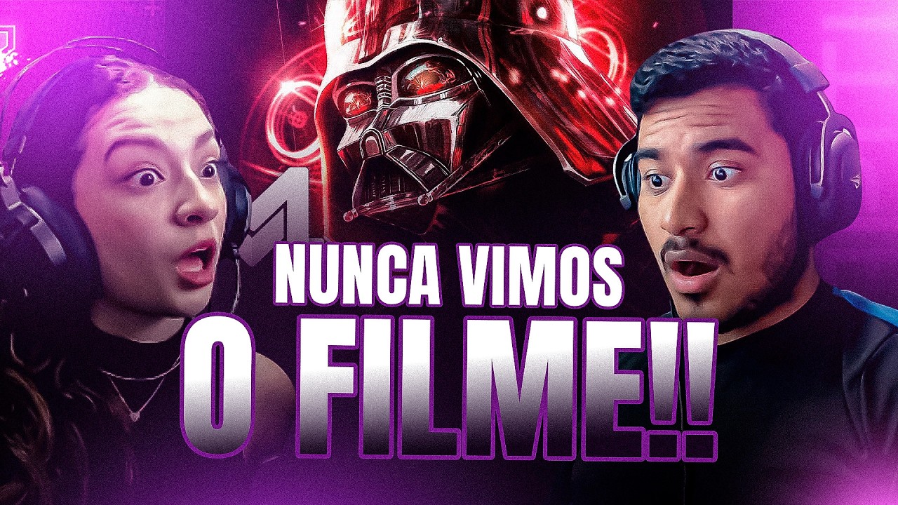 CASAL NÃO OTAKU REAGE: Darth Vader (Star Wars) - Lado Negro | M4rkim