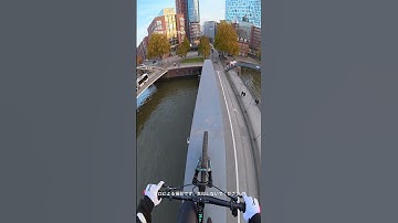 成功できる？超狭い橋の上をMTBで挑む！｜Osmo Action 6