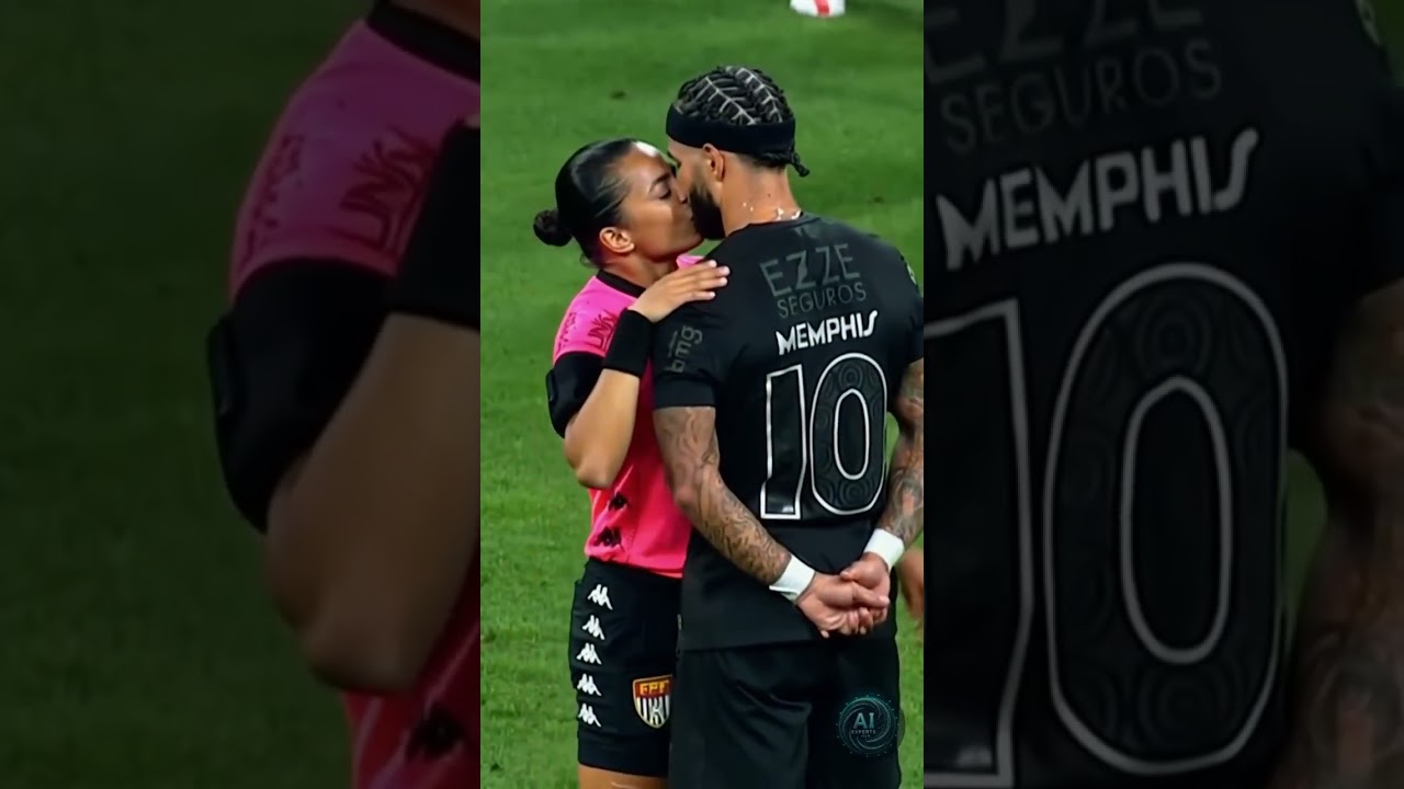 Memphis não perdoa kkkkk #memphis #corinthians #futebol #jogador #juiz #trend #trending #jogos