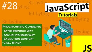 Asynchronous and synchronous programming concepts || part - 1 || lecture 28 🚀😊