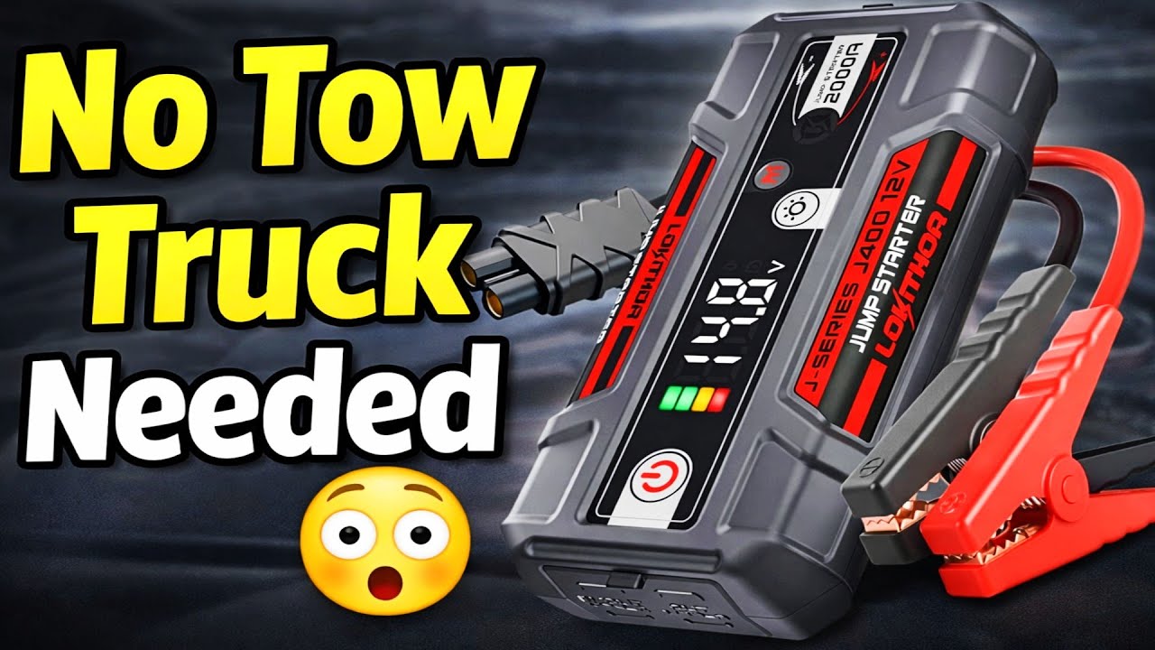 Стоит ли покупать портативное пусковое устройство LOKITHOR J400? 🔋