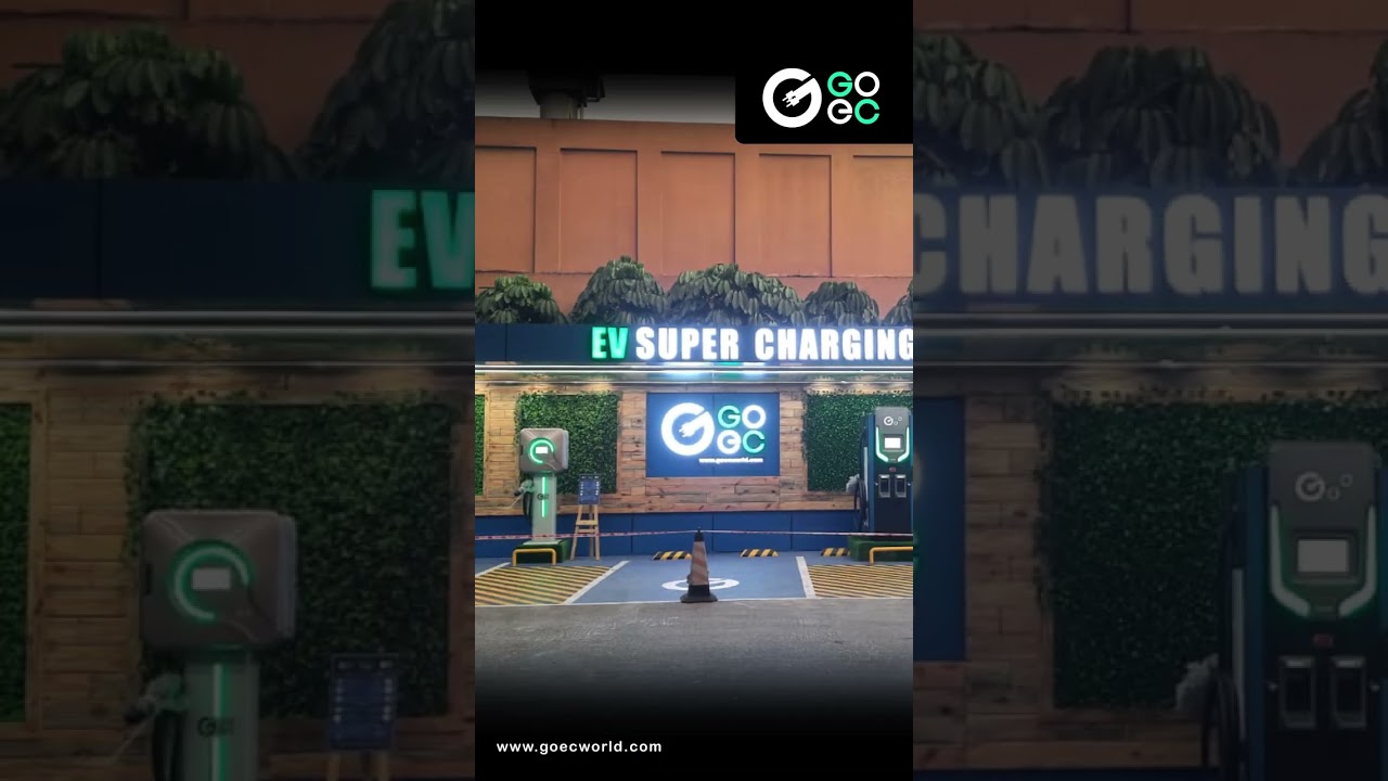 The brand new GO EC EV supercharging station outlet is finally open at Lulu Mall Kochi