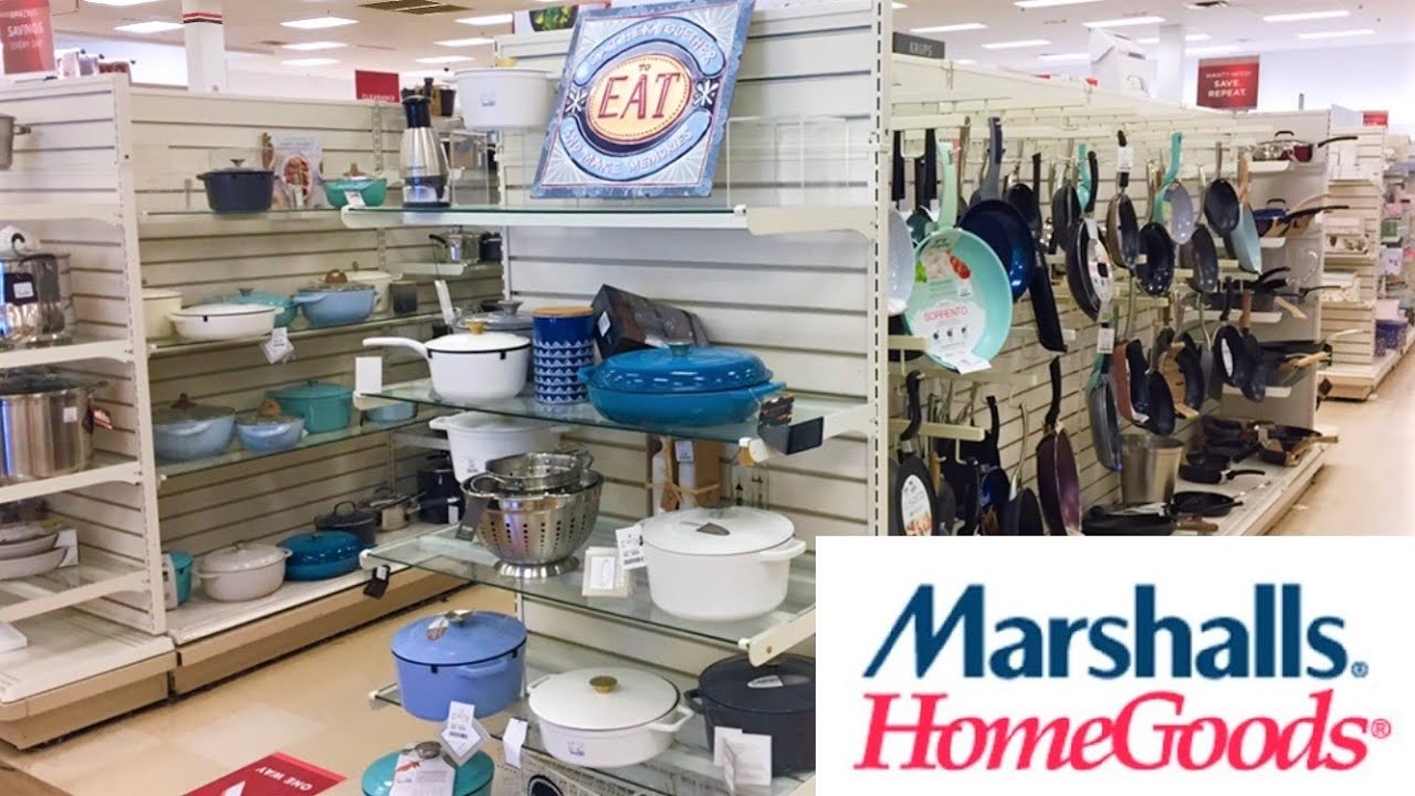 MARSHALLS HOMEGOODS REOPENING COOKWARE KITCHENWARE SHOP WITH ME VIRTUAL