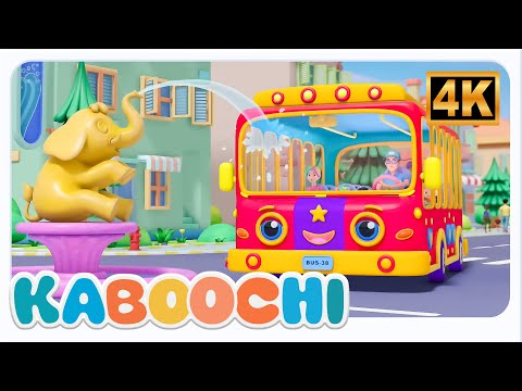 Kaboochi ล้อบนรถบัส | เพลงกล่อมเด็กและเพลงสำหรับเด็ก