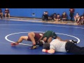 Minnechaug wrestling's Benton Whitley defeats Ludlow's Justin Domingos