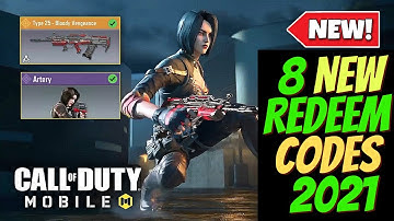 Call of Duty Redeem Code 2021 I New Redemption Code Call Of Duty Mobile I Redeem Code Cod Mobile