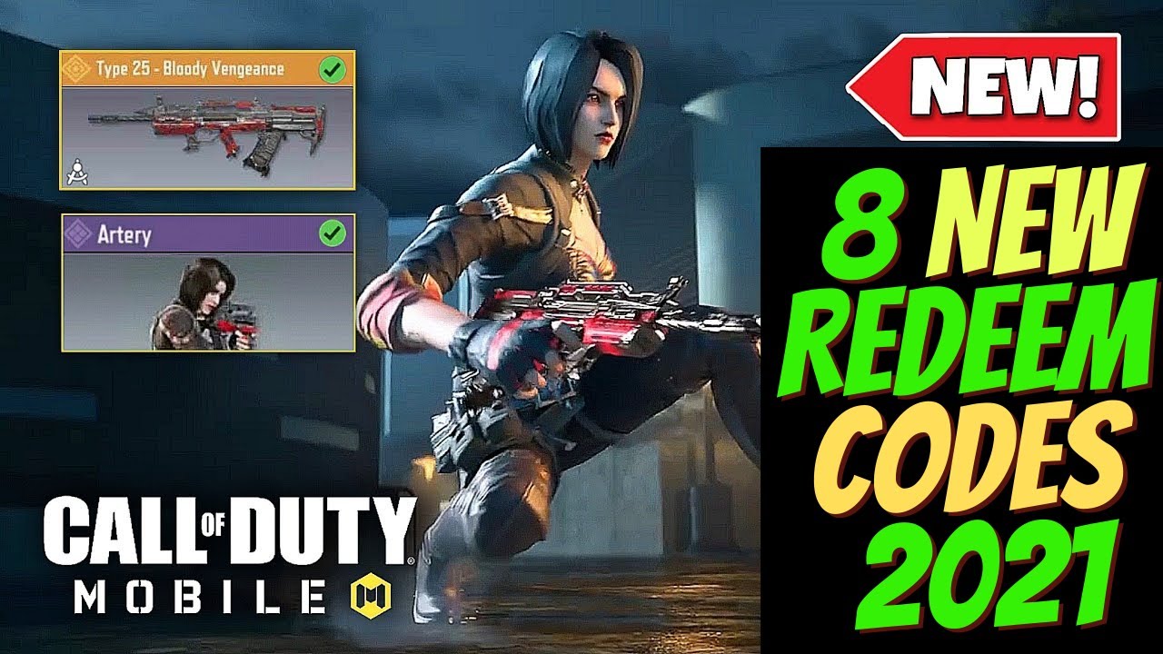 Call of Duty Redeem Code 2021 I New Redemption Code Call Of Duty Mobile I Redeem Code Cod Mobile